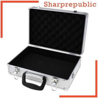 [Sharprepublic] กล่องเคสอะลูมิเนียม พร้อมโฟม ขนาดพกพา สําหรับ JR 35x23x12 ซม.