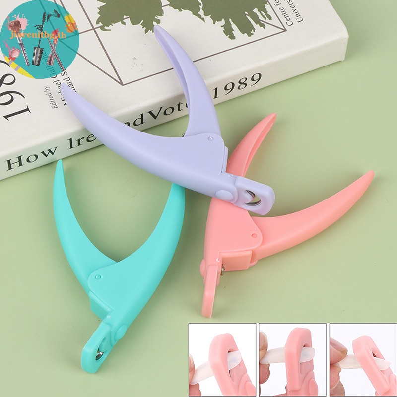 RENBG Diy French UV Gel เล็บปลอมปลอมเล็บเล็บ Art Tip Toe Cutter TH