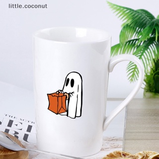 [little.coconut] สติกเกอร์ ลายฟักทอง แม่มด ผี ผี น่ารัก ของขวัญฮาโลวีน สําหรับตกแต่งสมุดโน้ต 50 ชิ้น