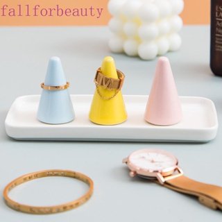 Fallforbeauty ถาดวางเครื่องประดับ แหวน รูปนิ้วมือ เรียบง่าย สร้างสรรค์