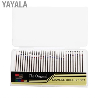 Yayala Nail Files Drill Bit Kit 30pc For Beauty Salon