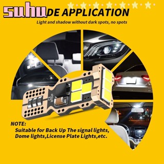 Suhuhd ไฟเบรกรถยนต์ LED 9SMD T15 W16W 3030