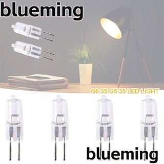 Blueming2 5 ชิ้น|หลอดไฟสปอตไลท์ G6.35 G5.35 LED DC12V 24V 20W 35W 50W แบบเปลี่ยน สําหรับกล้องจุลทรรศน์
