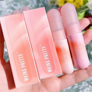 MK Velvet Lip Glaze ลิปสติกเนื้อแมทติดทนนานพร้อม Soft Mist Finish สูตรไม่ให้ความชุ่มชื้นไม่เหนียวเหนอะหนะ ลิปกลอส Velvet ทั่วไปลิปกลอสให้ความชุ่มชื้น สีเต็มไม่เหนียวเหนอะหนะ puueqg