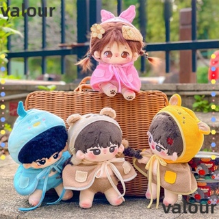 Valour เสื้อโค้ทกันลม พร้อมหมวก 20 ซม. หลากสี สําหรับตุ๊กตา 1/12