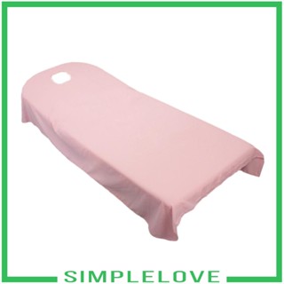 [Simple] ผ้าคลุมโต๊ะ เครื่องสําอาง ขนาด 80*190 ซม. สีขาว พร้อมรู