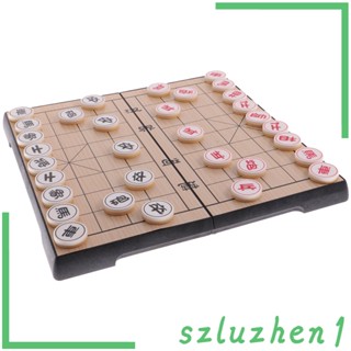 [Szluzhen1] Xiangqi เกมกระดานหมากรุกจีน พับได้ แบบพกพา สําหรับครอบครัว