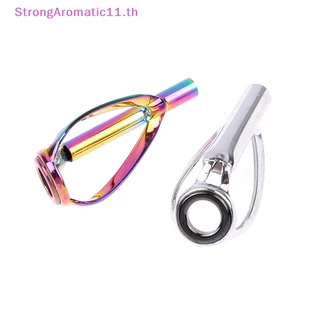 StrongAromatic 1 ชิ้น Sliver/Rain Top Tip Guide Ring ปราศจากสําหรับเบ็ดตกปลา