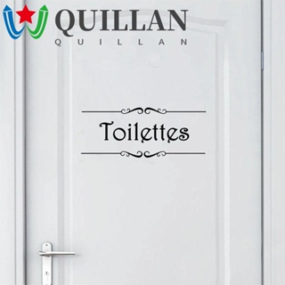 Quillan สติกเกอร์ติดผนัง ห้องน้ํา แฟชั่น รูปลอก ภาพจิตรกรรมฝาผนัง ตกแต่งบ้าน