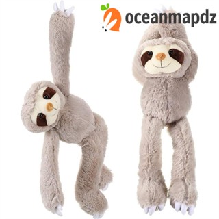 Oceanmapdz ตุ๊กตาสลอธ ยัดนุ่น ตุ๊กตาสัตว์ สบาย แขวน 30 ซม. สามนิ้ว ตกแต่งบ้าน