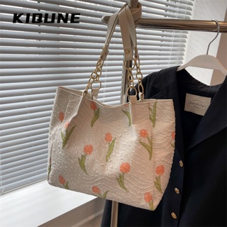 KIQUNE  กระเป๋าผู้หญิงสะพายข้าง กระเป๋าสะพาย ข้าง 2023 NEW   Stylish Unique Beautiful สวยงาม L91TTM8 37Z230910