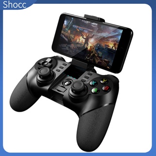 Shocc Ipega PG-9076 เกมแพดควบคุมเกมไร้สาย บลูทูธ 2.4G สําหรับ Nintendo Switch MFi Ps4