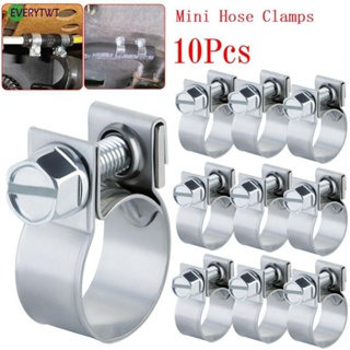⭐NEW ⭐Hose Clips Air Small Clamp Carbon Steel Diesel Mini Hose Clips Nut And Bolt