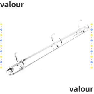 Valour ห่วงโลหะ ทรงกลม สีเงิน 2 ชิ้น ห่วง 3 ชิ้น 2 ชิ้น สําหรับวางแผน DIY