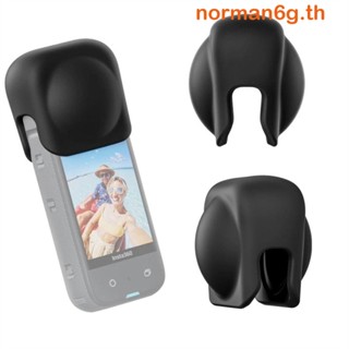 Anorman ฝาครอบเลนส์กล้อง ซิลิโคน ป้องกันฝุ่น อุปกรณ์เสริม สําหรับ Insta360 X3