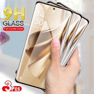 3Pcs Curved Protective Glass For Oppo Reno10 Pro+ 5G 6.7 Tempered Glass Appo Reno 10 Pro Plus Reno10Pro 10Pro Screen Protector