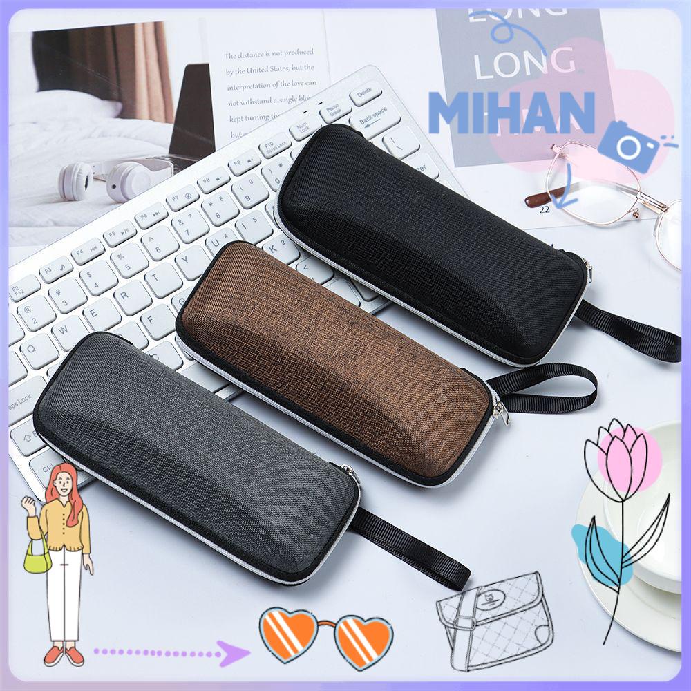 Mh กล่องใส่แว่นตา มีซิป สําหรับเดินทาง สํานักงาน