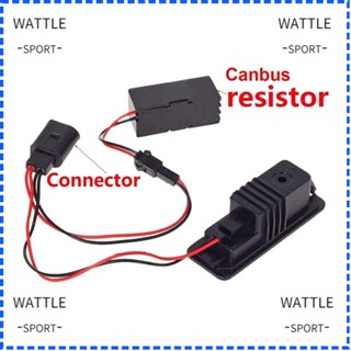 Wattle ไฟ LED ติดป้ายทะเบียนรถยนต์ กันน้ํา ทนทาน สีขาว แบบเปลี่ยน สําหรับ Volkswagen