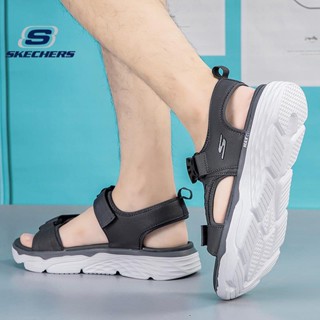 Skechers_ MAX CUSHION รองเท้ากีฬา ผ้าตาข่าย ระบายอากาศ ความยืดหยุ่นสูง สําหรับผู้ชาย