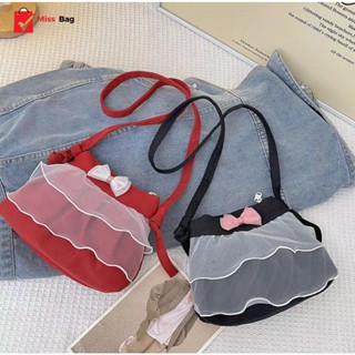 【พร้อมส่ง】miss bag fashion กระเป๋าผู้หญิง กระเป๋าสะพายข้าง กระเป๋าแฟชั่น  กระเป๋าน่ารัก รุ่น D-1463