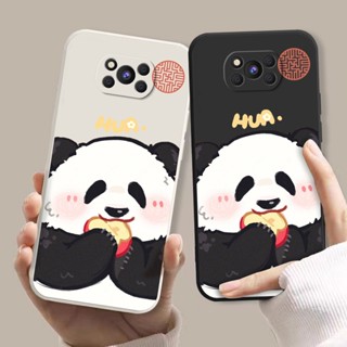 เคส POCO X3 POCO X3 PRO POCO X3 NFC POCO X3 GT POCO X4 PRO POCO X4 GT POCO X5 POCO X5 PRO กรณีโทรศัพท์การ์ตูนแพนด้าน่ารัก C_A9