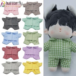 Buttterfly ชุดนอนเสื้อผ้า อุปกรณ์เสริม สําหรับตุ๊กตา 20 ซม.