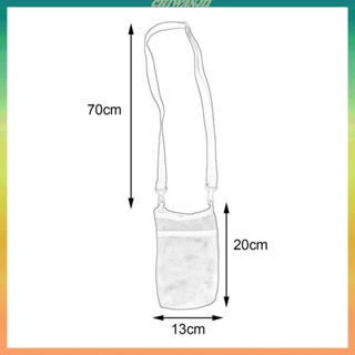 [Chiwanji1] กระเป๋าใส่ขวดน้ํา น้ําหนักเบา สําหรับวิ่ง เล่นกีฬา เดินป่า
