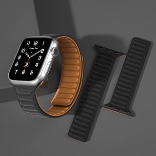 สายนาฬิกาข้อมือซิลิโคน สําหรับ Apple Watch 49 มม. 45 มม. 41 มม. 44 มม. 40 มม. 42 มม. 38 มม. iWatch series Ultra 8 7 6 Se 5 4 3