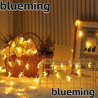 Blueming2 สายไฟหิ่งห้อย รูปดวงจันทร์ ดาว 20 หลอด ใช้แบตเตอรี่ สําหรับตกแต่งต้นไม้ งานแต่งงาน