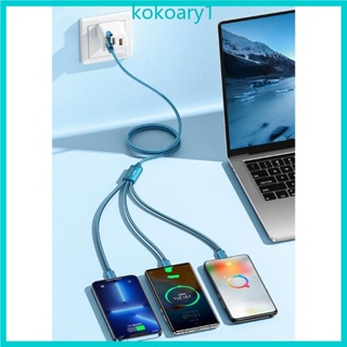 Koko สายชาร์จ USB Type C ความเร็วสูง 100W
