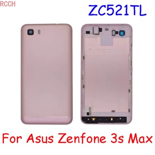 Aaaa ฝาครอบแบตเตอรี่ ด้านหลัง พร้อมเลนส์กล้อง และปุ่มด้านข้าง สําหรับ Asus Zenfone 3s Max ZC521TL