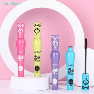 &lt;Cardflower&gt; มาสคาร่าขนตางอนยาว กันน้ํา ติดทนนาน สีดํา ลดราคา