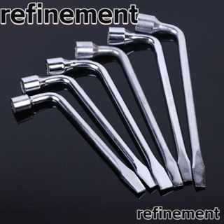 Refinement ประแจซ็อกเก็ตยาง รูปตัว L เหล็กคาร์บอน คุณภาพสูง สําหรับซ่อมแซมรถยนต์