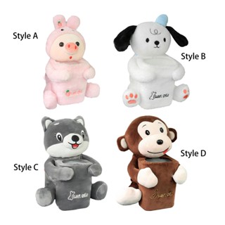 [mibum01eb] 2 in1 กล่องการ์ตูนน่ารัก อุปกรณ์เสริม สําหรับห้องนั่งเล่น ห้องนอน รถยนต์