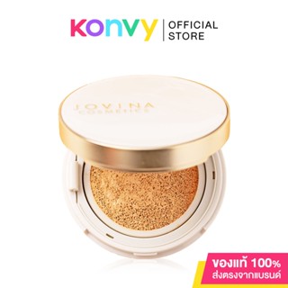 คุชชั่นโจวีน่า JOVINA COSMETICS Everyday Perfecting Cushion Long Wear SPF 25 PA+++ 15g #No.02.