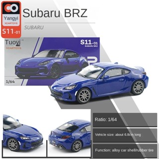 Poprace 1/64 ชุดที่สามของ Subaru BRZ Porsche 964 Diecast รถของเล่น สําหรับเด็กผู้ชาย ของขวัญวันเกิด รถของเล่น รถสะสม