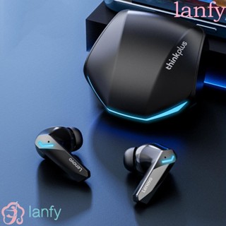 Lanfy Lenovo GM2 Pro หูฟังบลูทูธไร้สาย GM2 ตัดเสียงรบกวน โหมดคู่ ความล่าช้าต่ํา เรียบง่าย สะดวกสบาย GM2 สําหรับเล่นเกม