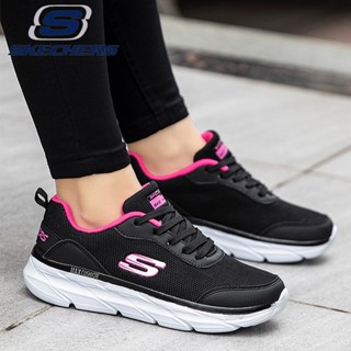 พร้อมส่ง Skechers_ MAX CUSHION รองเท้าผ้าใบลําลอง ข้อสั้น ระบายอากาศ เหมาะกับการวิ่ง เล่นกีฬากลางแจ้ง สําหรับผู้ชาย และผู้หญิง