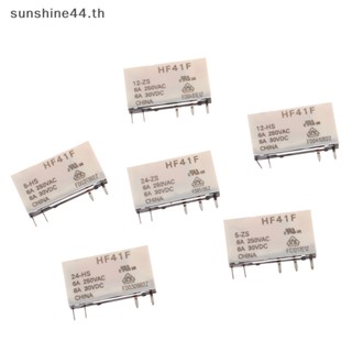 Foursun รีเลย์พาวเวอร์ 41F HF41F-24-ZS HF41F-12-ZS HF41F-5-ZS HF41F-5-HS HF41F-12-HS HF41F-24-HS