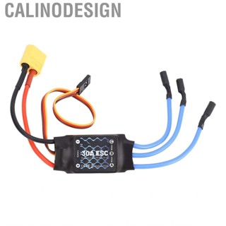 Calinodesign 30A RC Brushless ESC  Parts With XT60 Plug Long Wire For Fixed Wing FAD