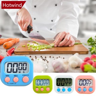 Hotwind นาฬิกาจับเวลาดิจิทัล หน้าจอ LCD แบบแม่เหล็ก ขนาดเล็ก E2N9