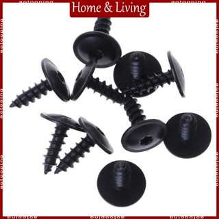 Aotoo 10 ชิ้น ทนทาน N90974701 ฝาครอบเครื่องยนต์ สกรูเกลียว Arch Torx Tapping