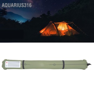 Aquarius316 พลังงานแสงอาทิตย์เต็นท์พองแสง Magnetic Camping Light USB กลางแจ้ง เต็นท์ไฟ