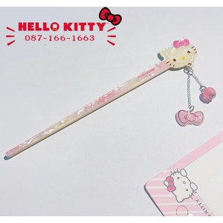 [พร้อมส่งจากร้านไทย] ลิขสิทธิ์แท้ 100%Sanrio Hello kitty ปิ่นปักผมคิตตี้ ที่ปักผมคิตตี้ วัสดุอย่างดี หรูหราค่ะ