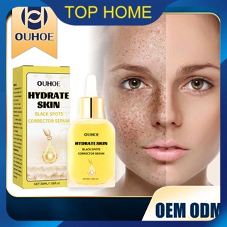 OUHOE Black Spot Correction Essence Fade MelasmaสีWhitening MoisturizingสำหรับผิวBrightening Care Water Tender And Fairไม่เหนียวเหนอะหนะและเลี่ยน ,Wow~ ราคาต่ำสุด