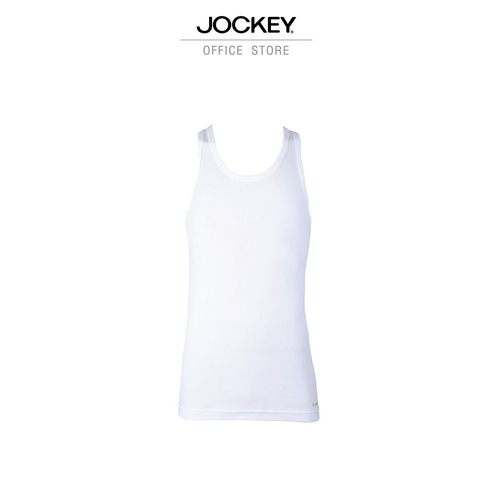 Undershirts 294 บาท JOCKEY UNDERWEAR เสื้อกล้าม รุ่น KU 1685 สีขาว Men Clothes