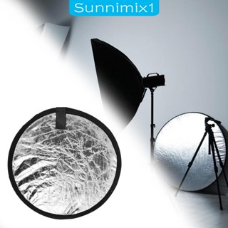 [Sunnimix1] บอร์ดสะท้อนแสง ทนทาน 60 ซม. สําหรับถ่ายภาพในร่ม กลางแจ้ง