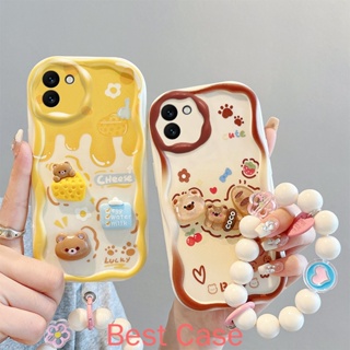 เคส Samsung A03 เคสน่ารัก ขอบครีม โทรศัพท์ สามมิติ ฟิกเกอร์ตุ๊กตา เคสนิ่ม เคสเต็ม NYGZ