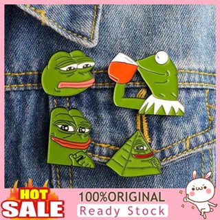 [B_398] เครื่องประดับเข็มกลัด รูปการ์ตูนกบ Pepe The Frog ตลก