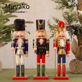 Muvako แครกเกอร์นัทแครกเกอร์ สไตล์ยุโรป สําหรับตกแต่งบ้าน คริสต์มาส